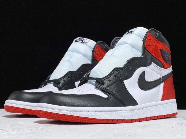 Bmlin Retro Satin Air Jordan High 1 CD0461-016 Black Toe 0812